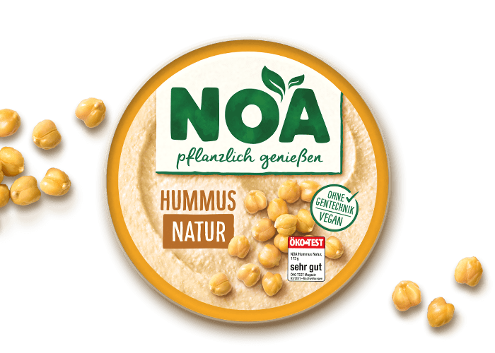 NOA Aufstrich<br>Hummus Natur