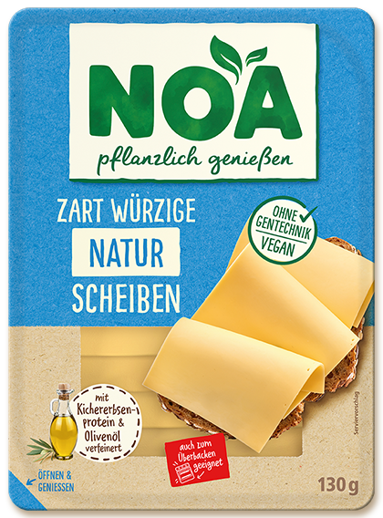 ROKSH Pflanzliche Produkte SIMPLY V Natur Käsealternative 150g