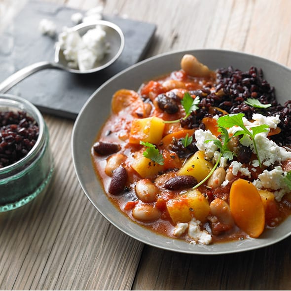 Tomaten-Bohnen-Stew