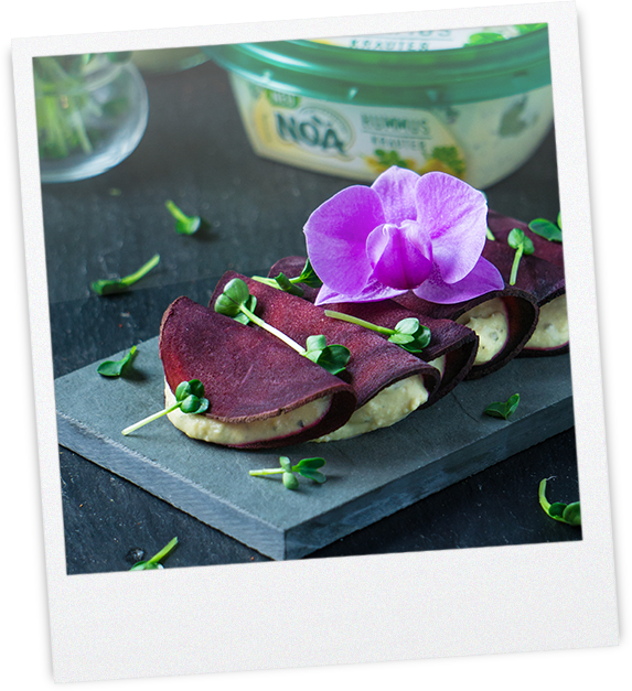 Rote Beete Raw-violi