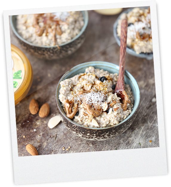 Porridge mit Apfel und Zimt