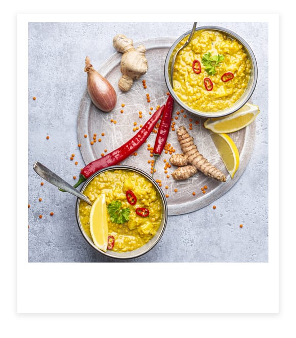 Kartoffel-Linsen-Curry