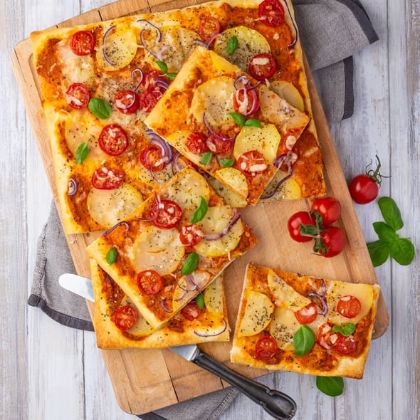 Kartoffelpizza