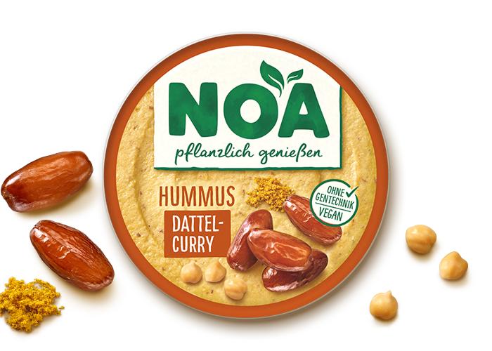 NOA Hummus<br>Dattel-Curry
