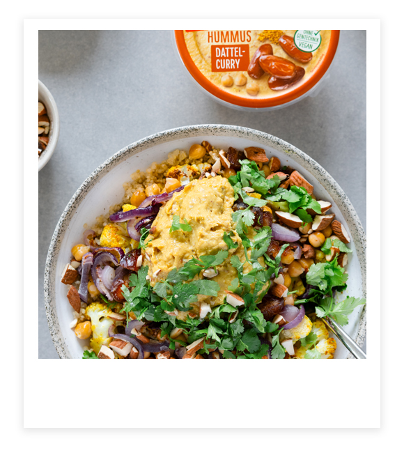 Wärmende Quinoa Blumenkohl-Bowl